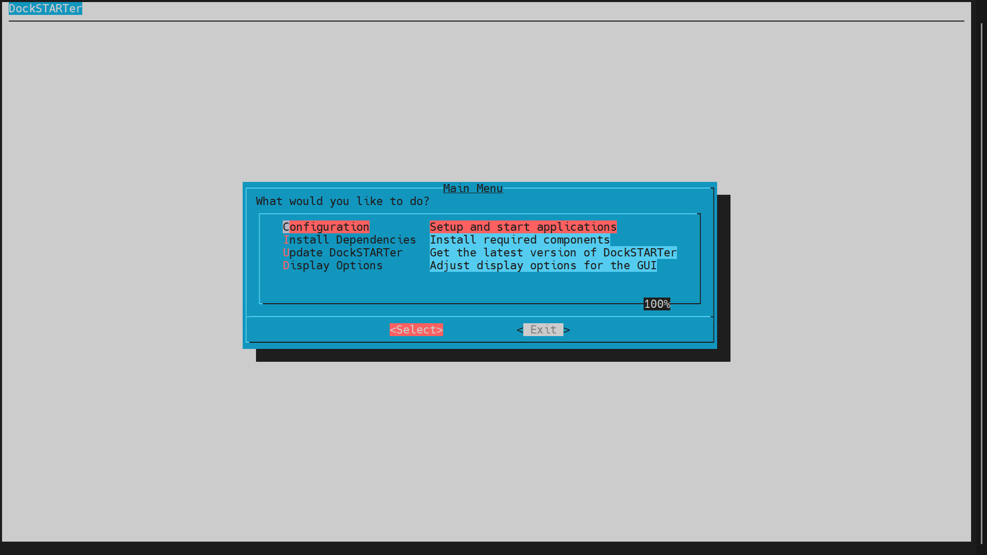Main Menu